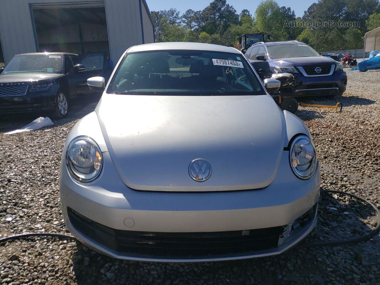 2016 Volkswagen Beetle Se Silver vin: 3VWJ17AT9GM606629