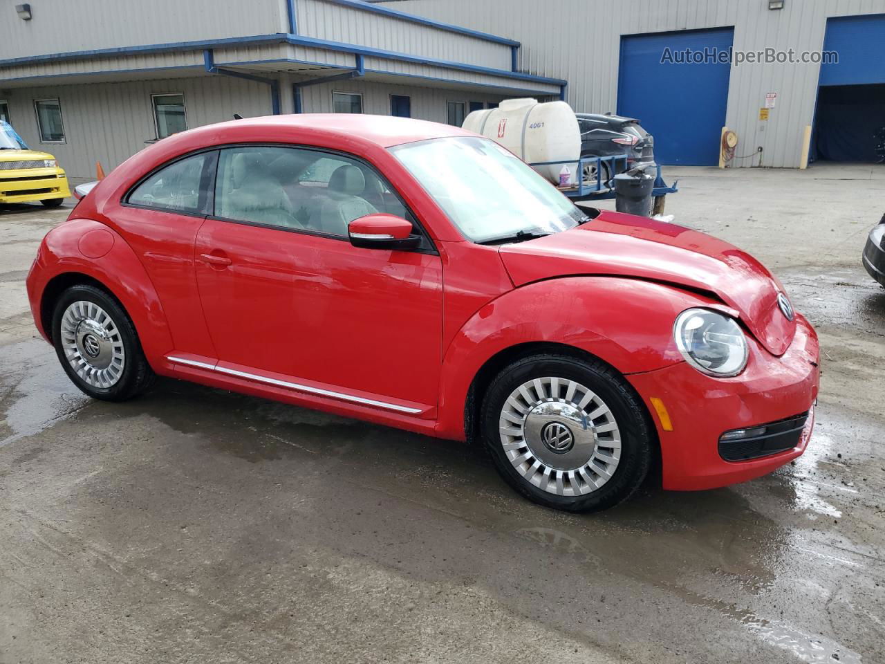 2016 Volkswagen Beetle Se Red vin: 3VWJ17ATXGM616098