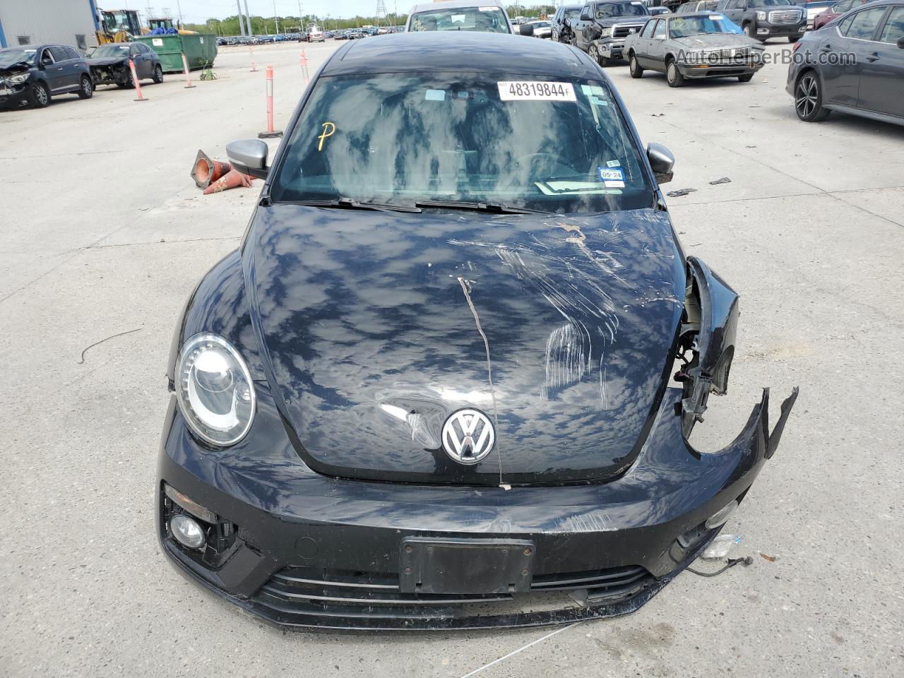 2014 Volkswagen Beetle  Black vin: 3VWJL7AT4EM656328