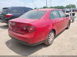 2009 Volkswagen Jetta S Red vin: 3VWJM71K19M012179