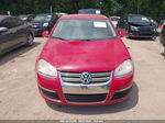 2009 Volkswagen Jetta S Red vin: 3VWJM71K19M012179