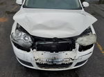 2009 Volkswagen Jetta S Белый vin: 3VWJM71K19M055985