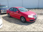 2009 Volkswagen Jetta S Красный vin: 3VWJM71K19M091935