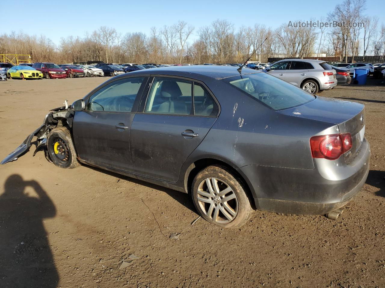 2009 Volkswagen Jetta S Gray vin: 3VWJM71K39M033034