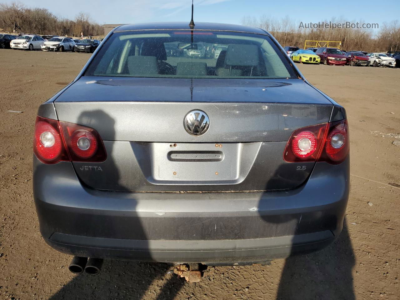 2009 Volkswagen Jetta S Gray vin: 3VWJM71K39M033034