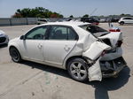 2009 Volkswagen Jetta S White vin: 3VWJM71K39M127351