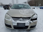 2009 Volkswagen Jetta S Бежевый vin: 3VWJM71K49M024665