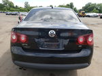 2009 Volkswagen Jetta S Black vin: 3VWJM71K49M073574