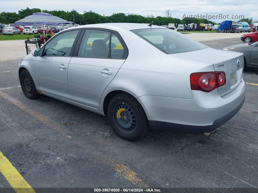 2009 Volkswagen Jetta S Серебряный vin: 3VWJM71K69M088934