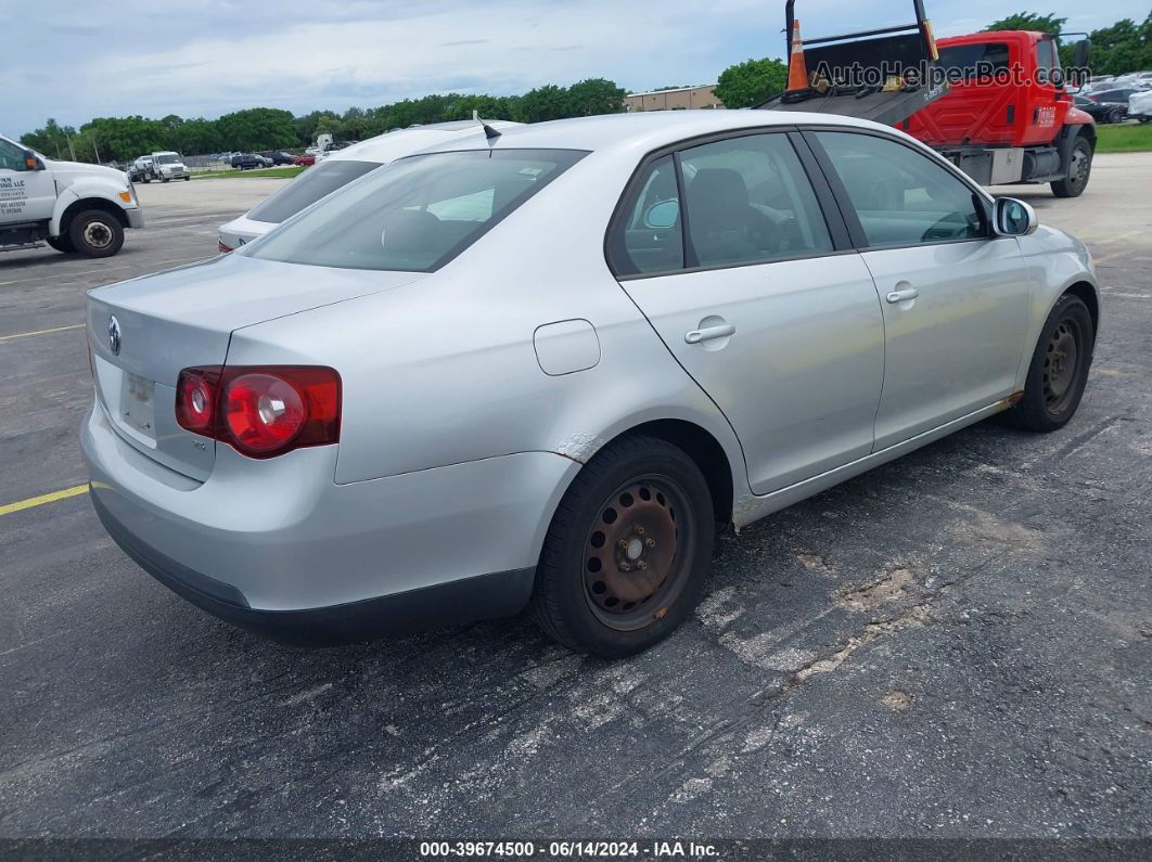 2009 Volkswagen Jetta S Серебряный vin: 3VWJM71K69M088934