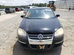 2009 Volkswagen Jetta S Black vin: 3VWJM71K69M098251