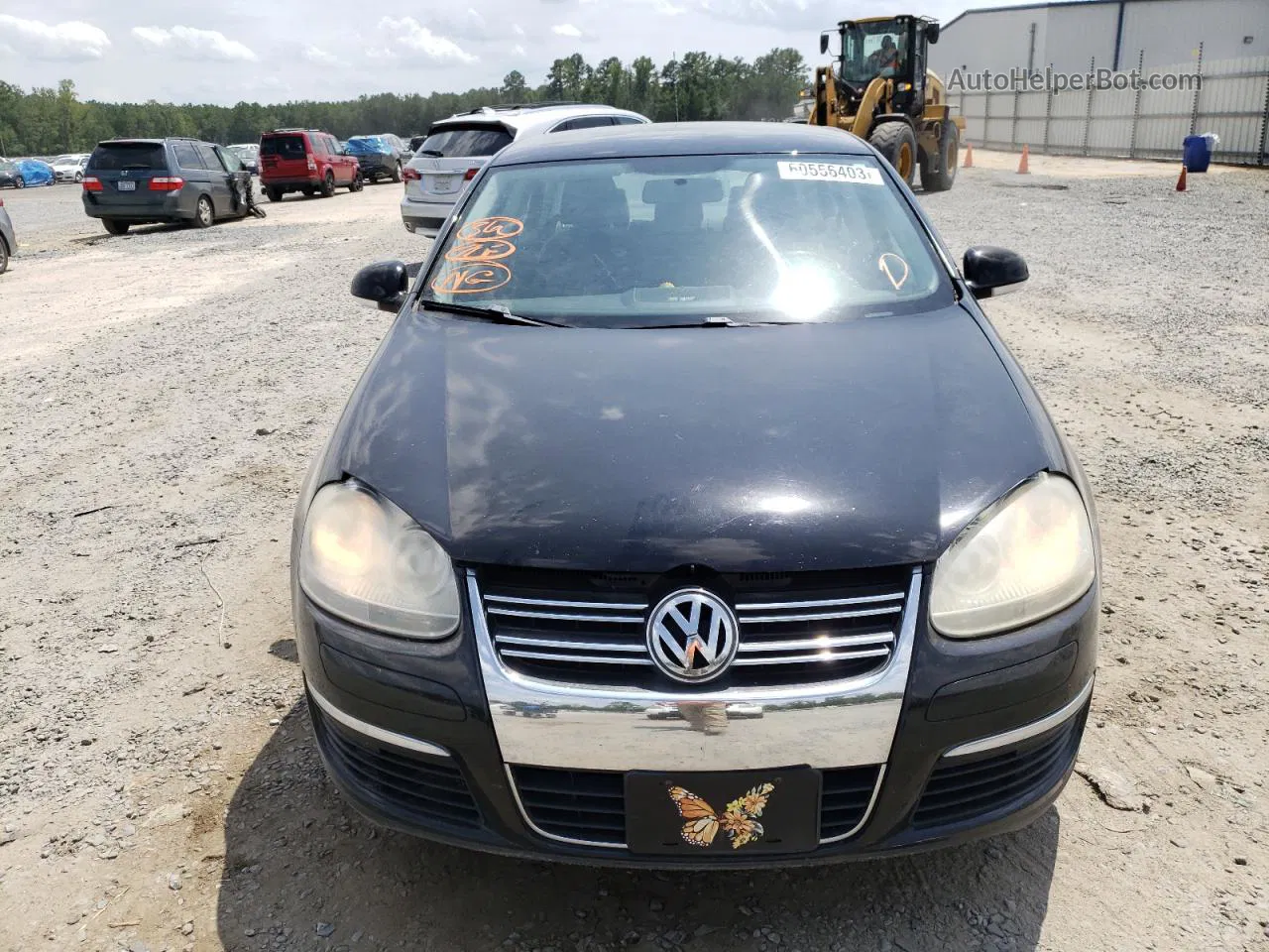 2009 Volkswagen Jetta S Черный vin: 3VWJM71K69M098251