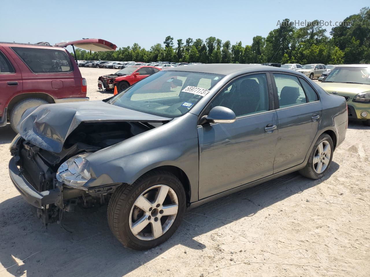 2009 Volkswagen Jetta S Silver vin: 3VWJM71K69M171540