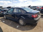 2009 Volkswagen Jetta S Black vin: 3VWJM71K79M175743