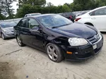 2009 Volkswagen Jetta S Black vin: 3VWJM71K89M086599