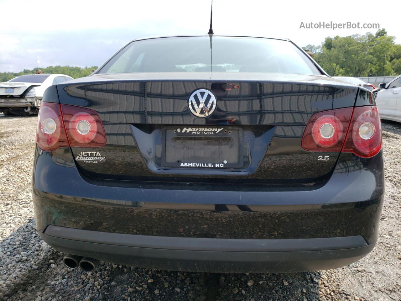 2009 Volkswagen Jetta S Black vin: 3VWJM71K99M096610