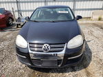 2009 Volkswagen Jetta S Black vin: 3VWJM71K99M096610