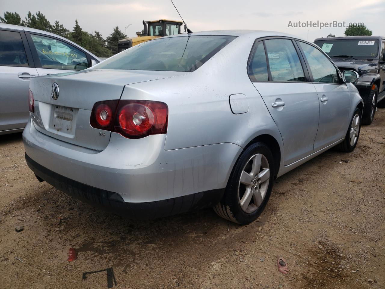 2009 Volkswagen Jetta S Silver vin: 3VWJM71KX9M079427