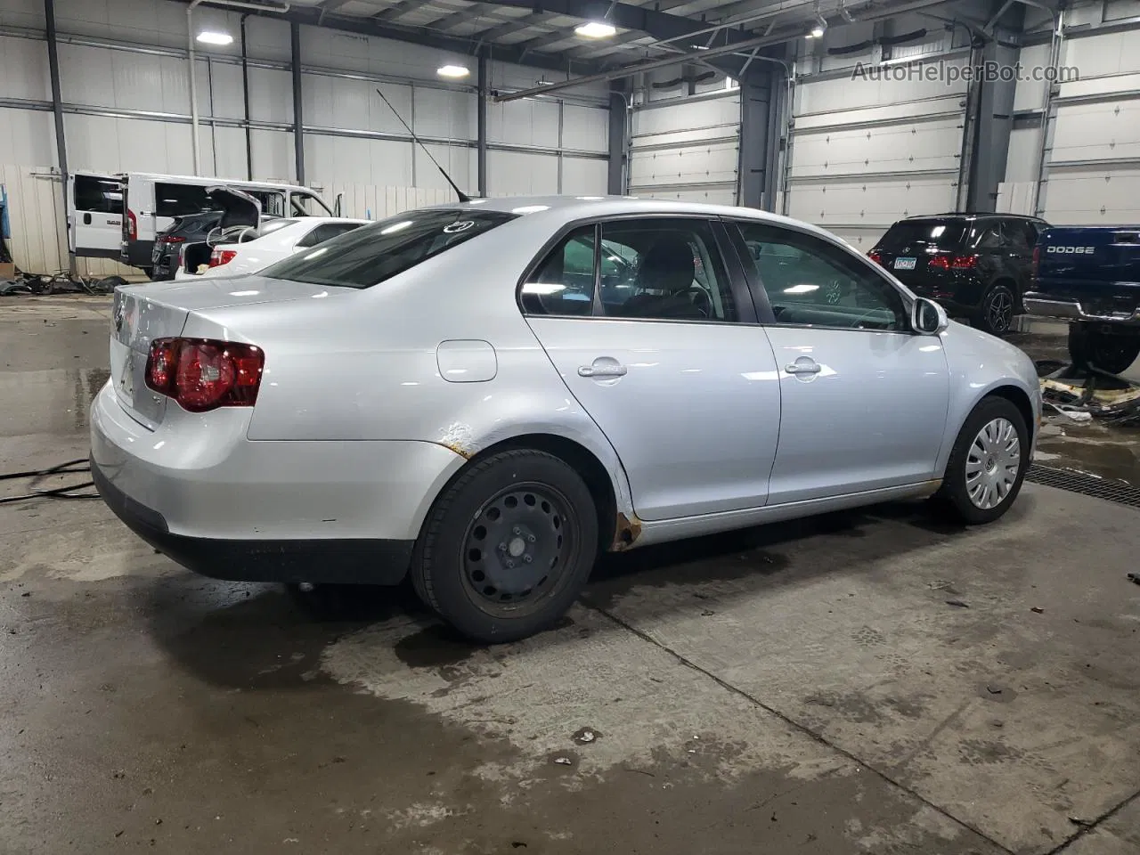 2009 Volkswagen Jetta S Серебряный vin: 3VWJM71KX9M152196