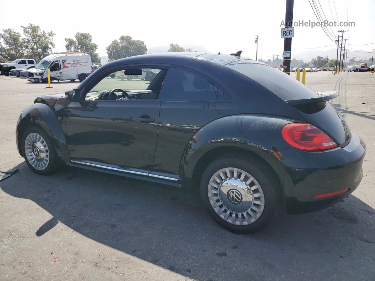 2014 Volkswagen Beetle  Black vin: 3VWJP7AT0EM606997