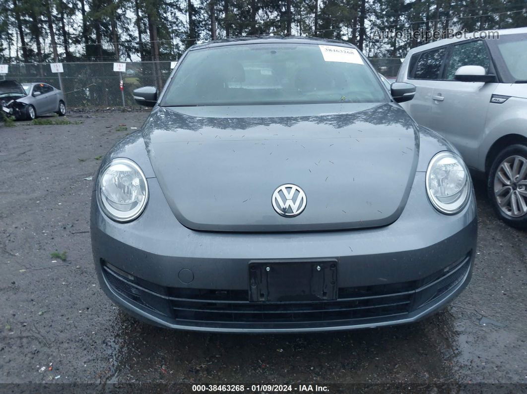 2014 Volkswagen Beetle 2.5l Gray vin: 3VWJP7AT3EM607383