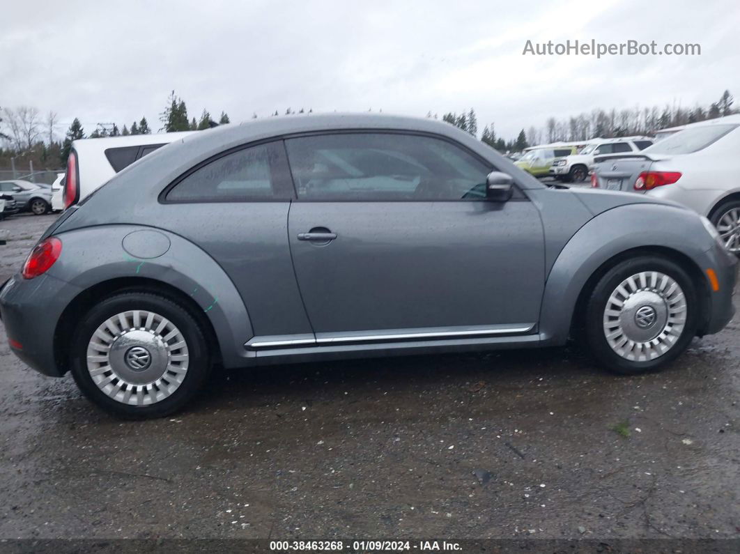 2014 Volkswagen Beetle 2.5l Gray vin: 3VWJP7AT3EM607383