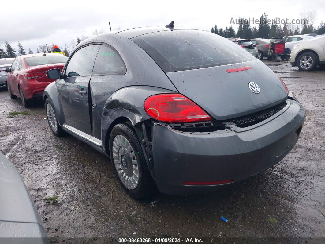 2014 Volkswagen Beetle 2.5l Gray vin: 3VWJP7AT3EM607383