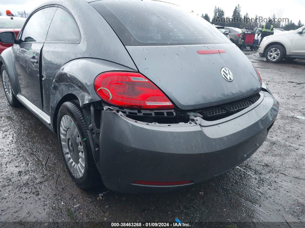 2014 Volkswagen Beetle 2.5l Серый vin: 3VWJP7AT3EM607383