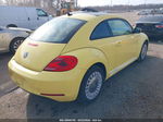 2014 Volkswagen Beetle 2.5l Yellow vin: 3VWJP7AT3EM631473