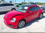 2014 Volkswagen Beetle 2.5l Red vin: 3VWJP7AT4EM605951