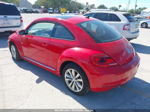 2014 Volkswagen Beetle 2.5l Red vin: 3VWJP7AT4EM605951