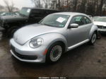 2014 Volkswagen Beetle Coupe 2.5l Silver vin: 3VWJP7AT5EM628641