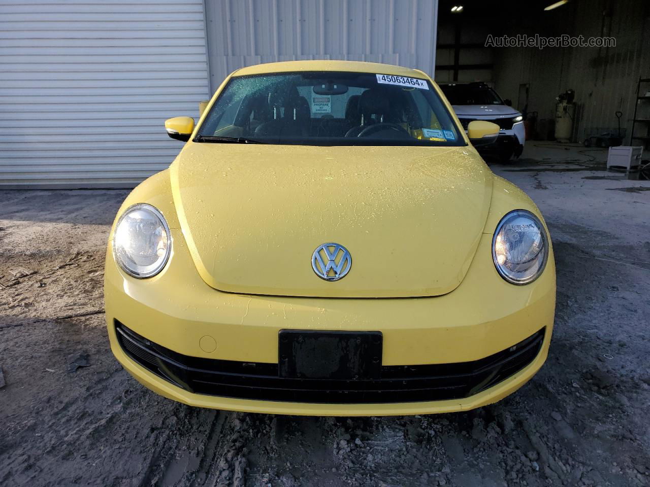 2014 Volkswagen Beetle  Yellow vin: 3VWJP7ATXEM625248