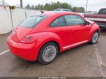 2014 Volkswagen Beetle 2.5l Red vin: 3VWJX7AT0EM610323