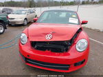 2014 Volkswagen Beetle 2.5l Red vin: 3VWJX7AT0EM610323