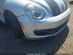 2014 Volkswagen Beetle 2.5l Серебряный vin: 3VWJX7AT0EM631348