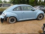 2014 Volkswagen Beetle Coupe 2.5l W/sun Blue vin: 3VWJX7AT2EM605060