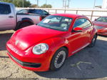 2014 Volkswagen Beetle 2.5l Красный vin: 3VWJX7AT2EM611621