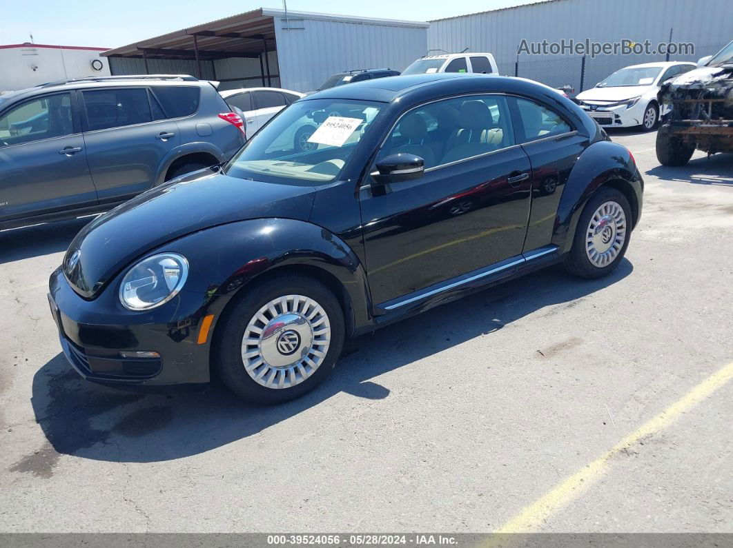 2014 Volkswagen Beetle 2.5l Black vin: 3VWJX7AT7EM617091