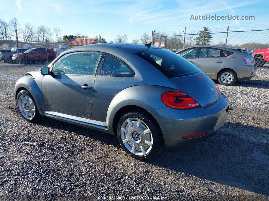 2014 Volkswagen Beetle 2.5l Gray vin: 3VWJX7ATXEM608272