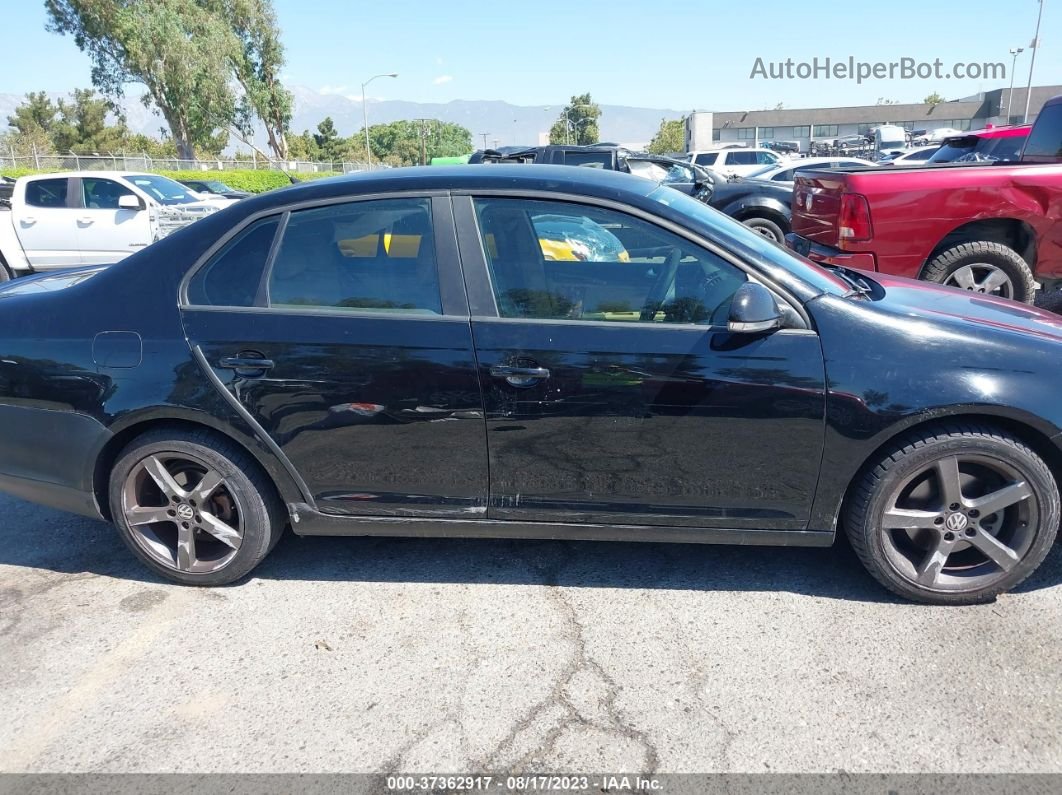 2009 Volkswagen Jetta Sedan S Black vin: 3VWJZ71K19M099308