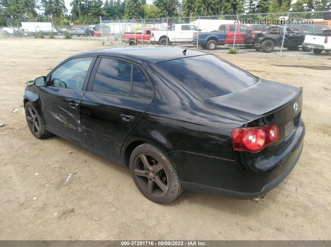 2009 Volkswagen Jetta Sedan S Black vin: 3VWJZ71K29M151206