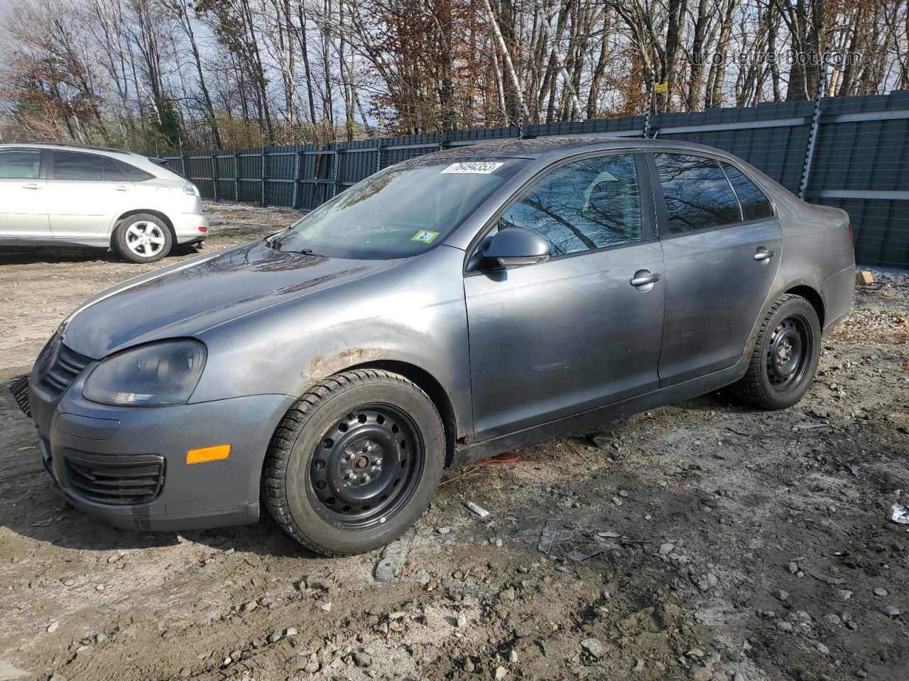 2009 Volkswagen Jetta S Gray vin: 3VWJZ71K89M179074