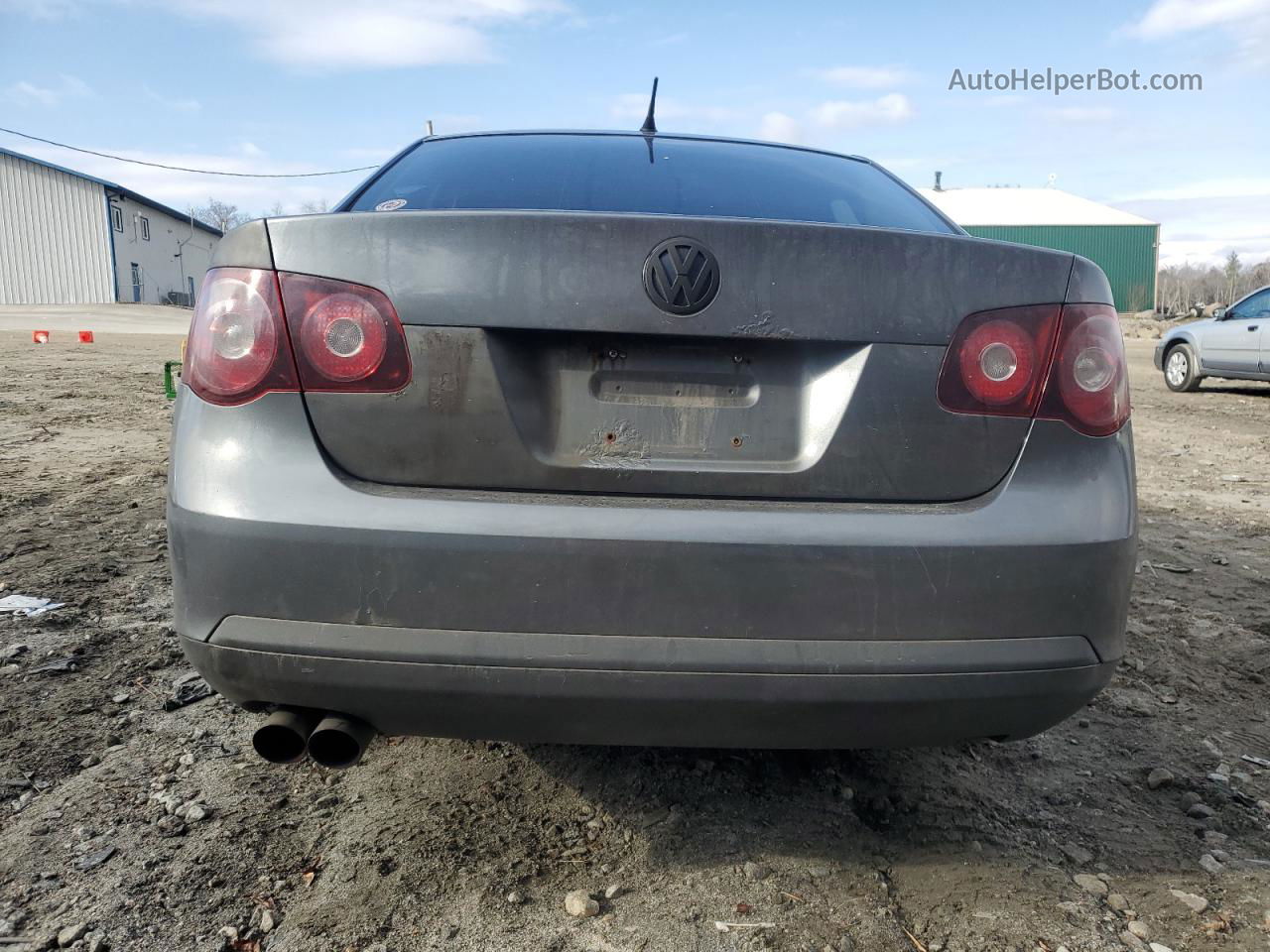 2009 Volkswagen Jetta S Gray vin: 3VWJZ71K89M179074