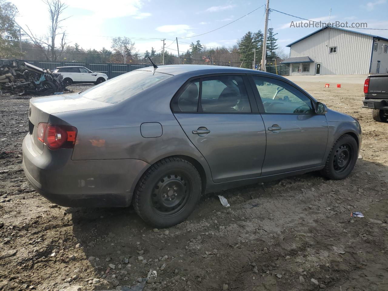 2009 Volkswagen Jetta S Gray vin: 3VWJZ71K89M179074