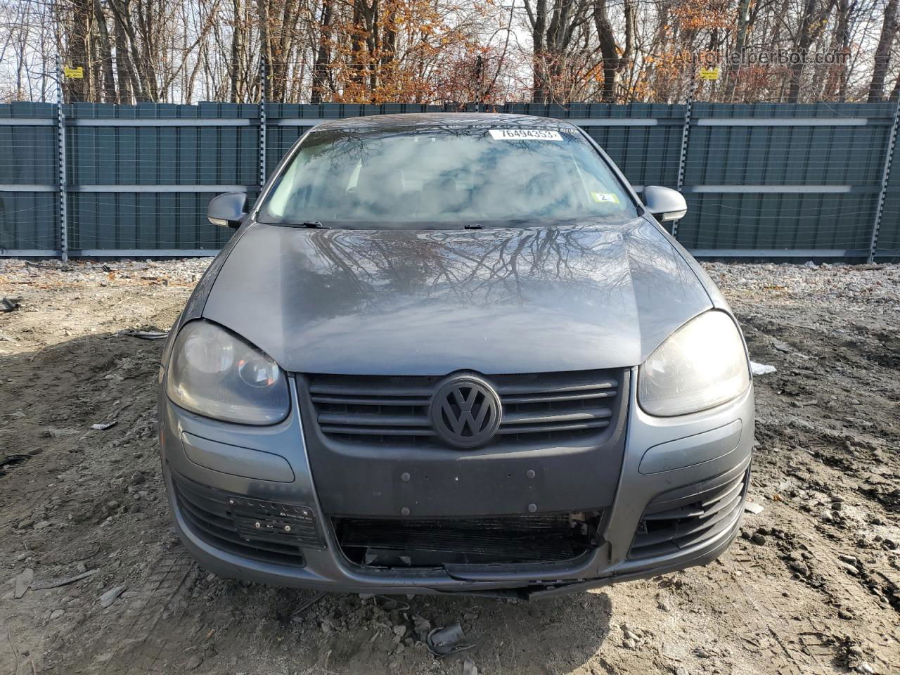 2009 Volkswagen Jetta S Gray vin: 3VWJZ71K89M179074