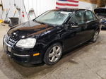 2009 Volkswagen Jetta S Black vin: 3VWJZ71K99M019141