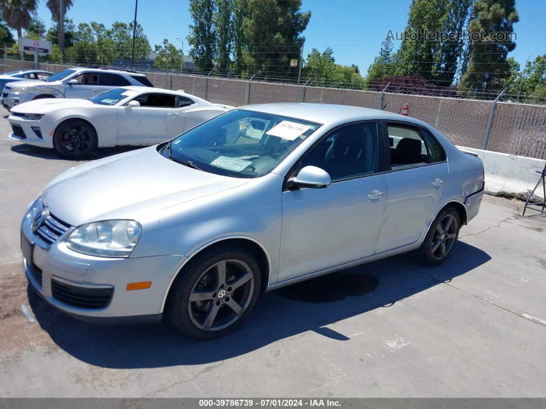 2009 Volkswagen Jetta S Silver vin: 3VWJZ71KX9M138431