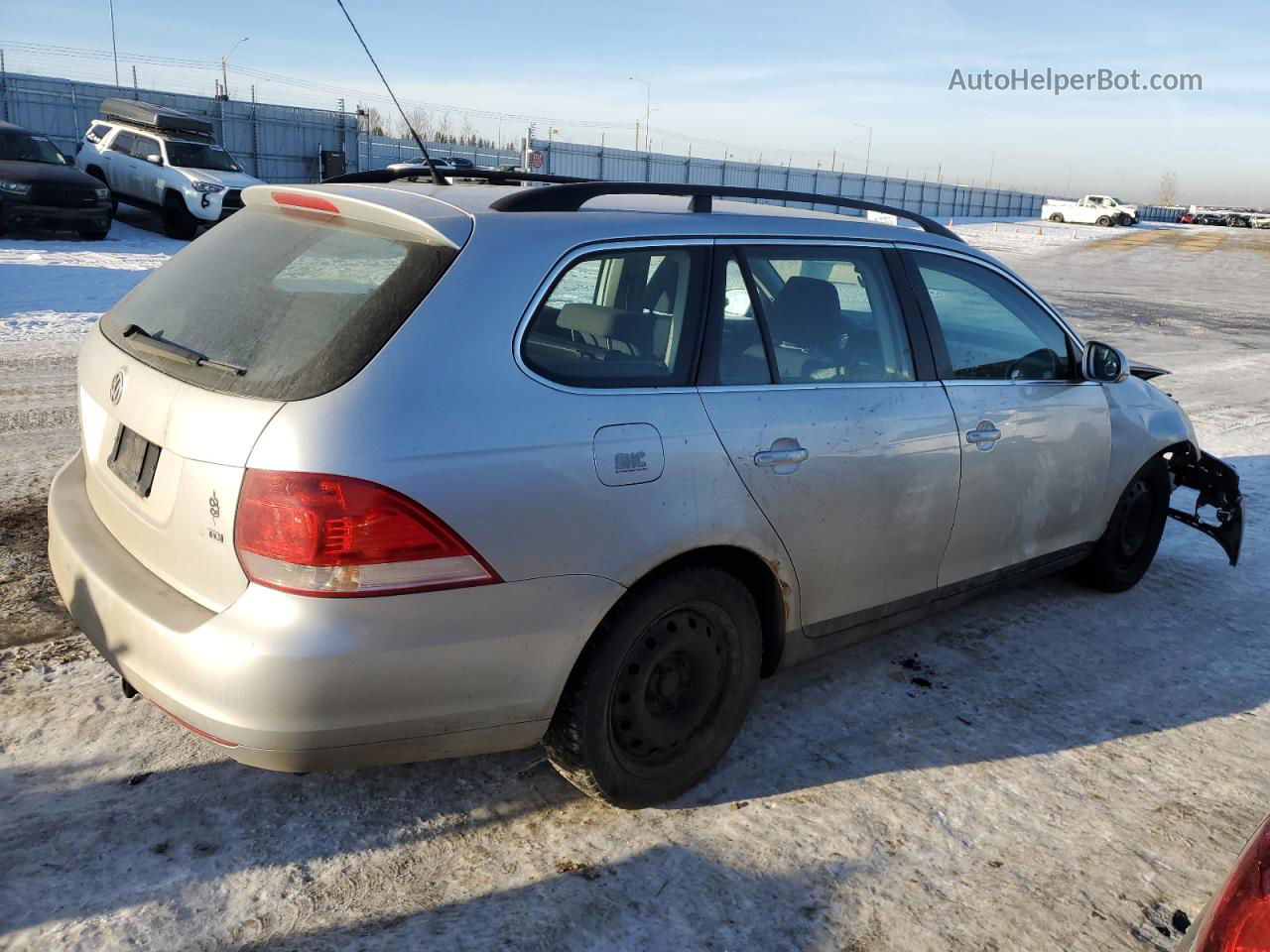 2009 Volkswagen Jetta Tdi Silver vin: 3VWKL71K89M352467