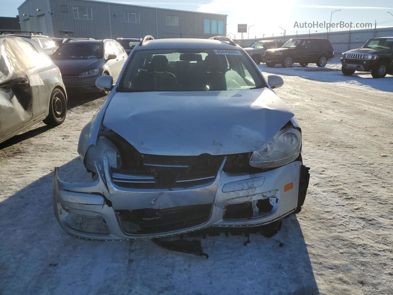 2009 Volkswagen Jetta Tdi Silver vin: 3VWKL71K89M352467